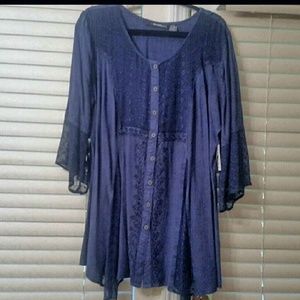NWT, Beautiful navy blue blouse